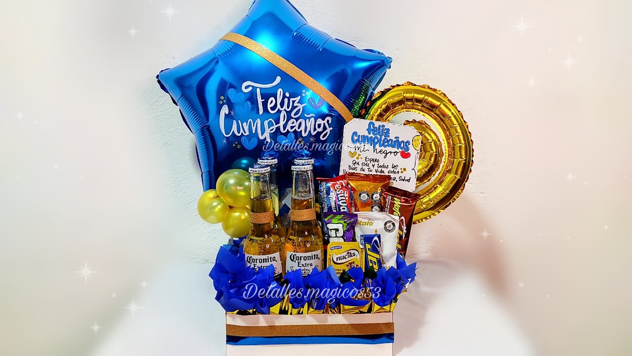 cesta de cervezas para regalar
