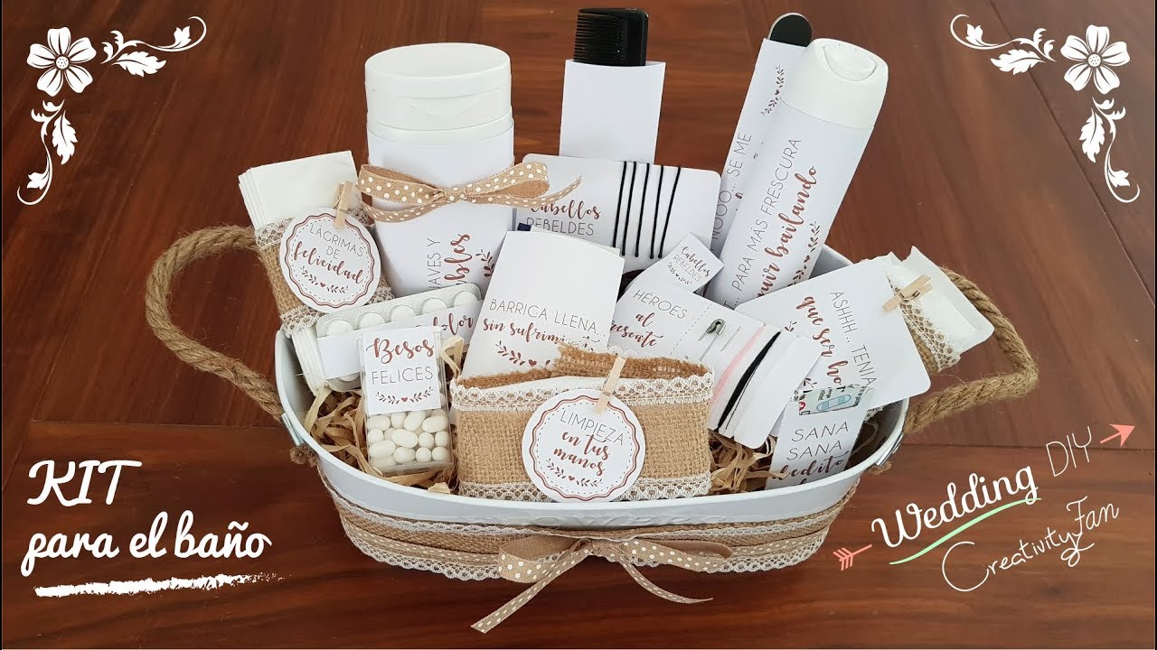 cestas de baño para regalar
