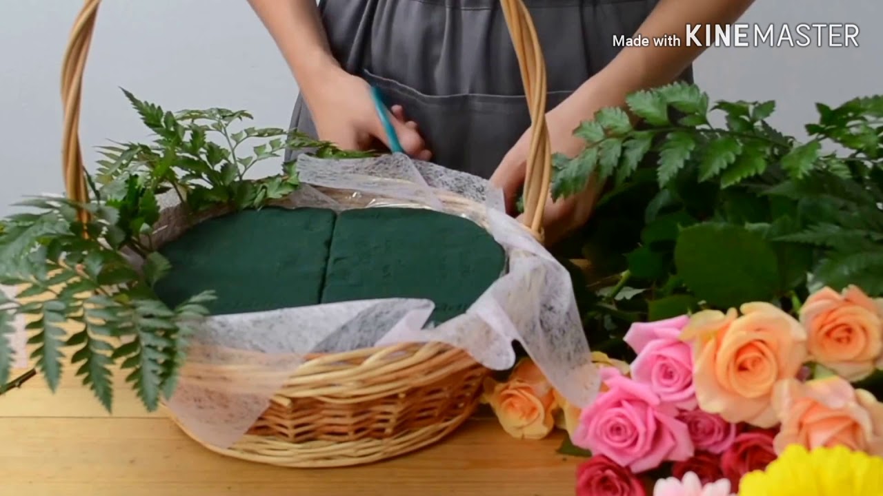 cestas de flores para regalar