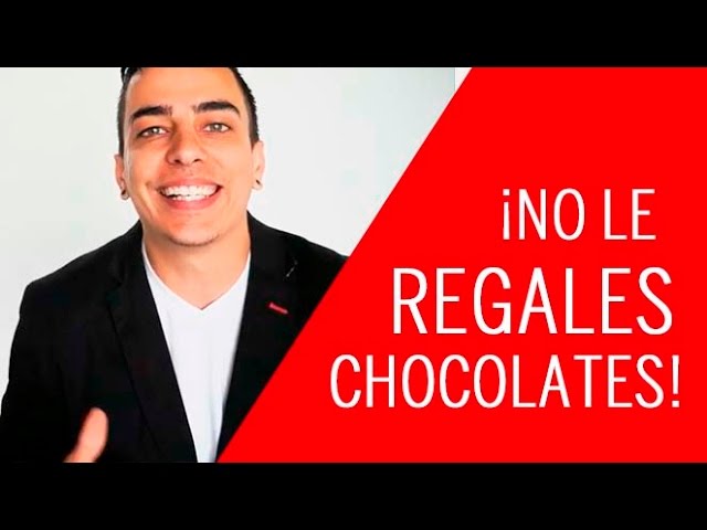 chocolate para regalar a una mujer