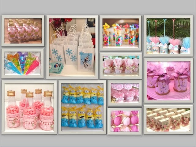 detalles para cumpleaños infantiles caseros