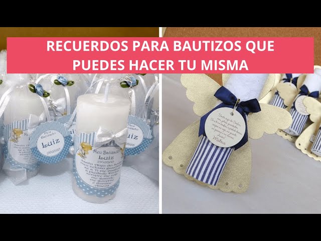 detalles para dar en un bautizo