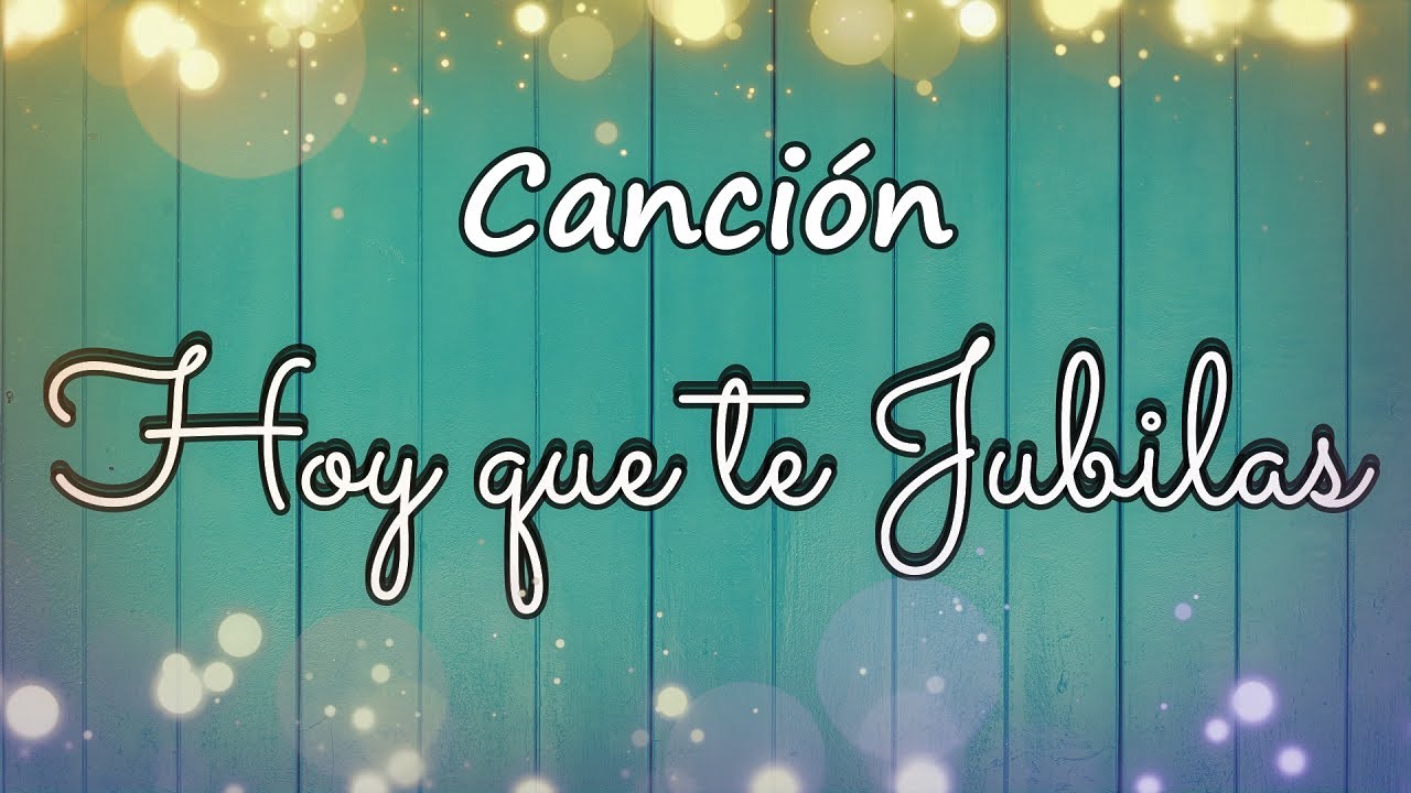 detalles para jubilacion