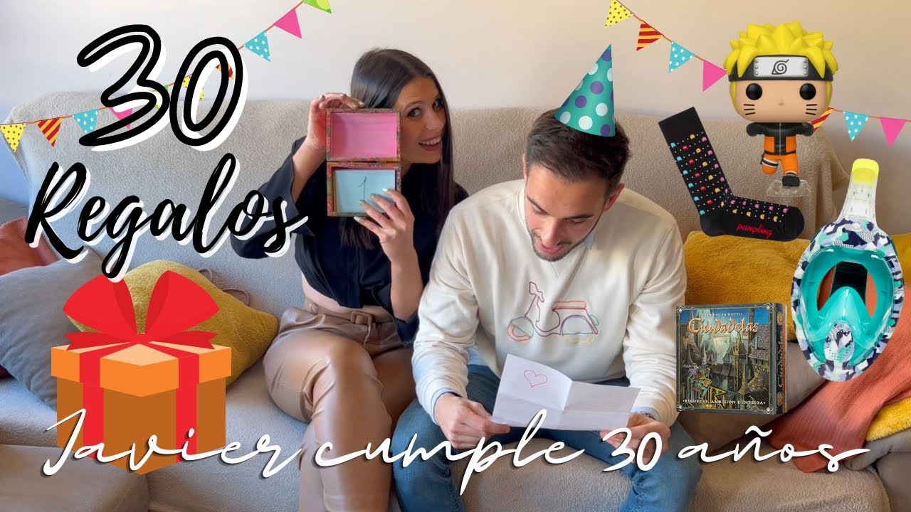 ideas regalo 30 cumpleaños