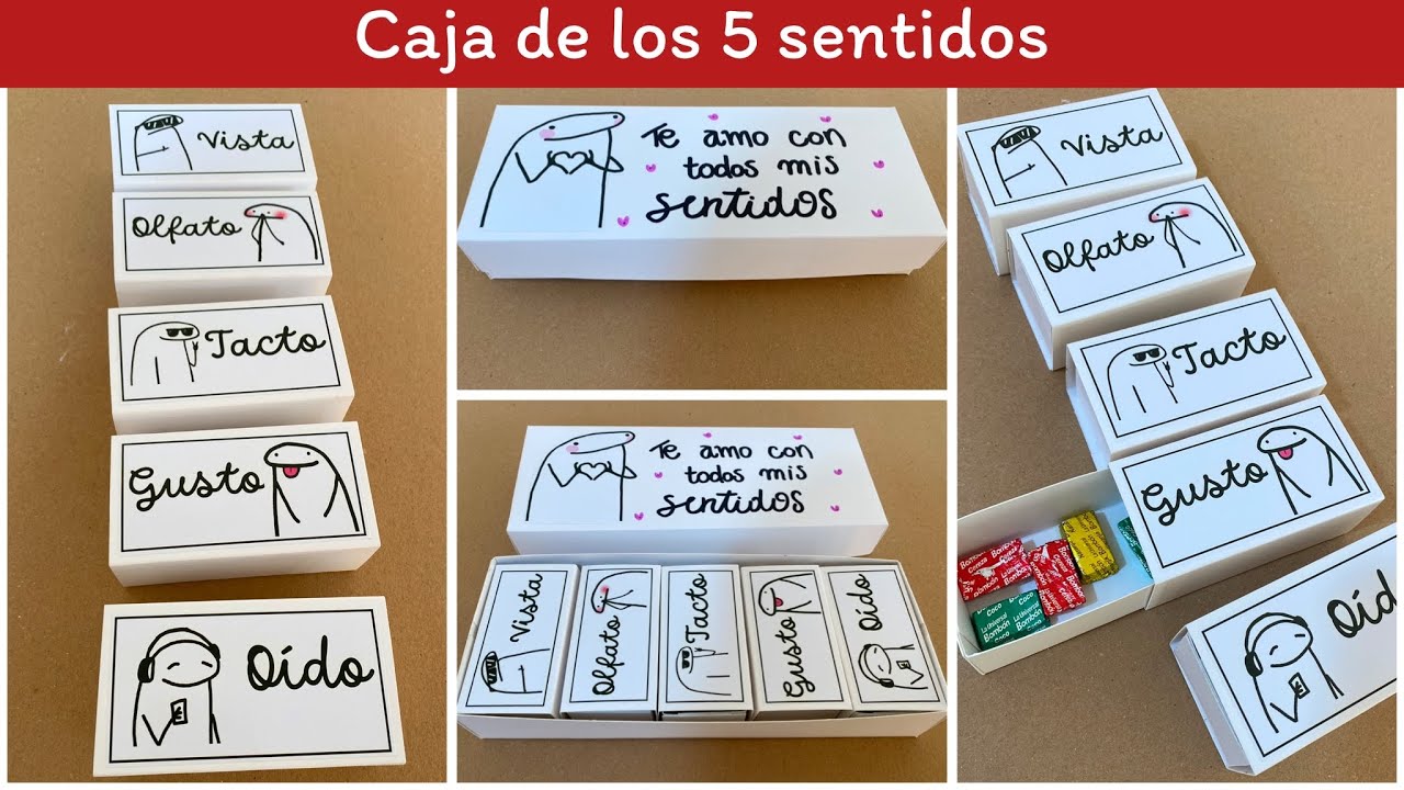 ideas regalo 5 sentidos
