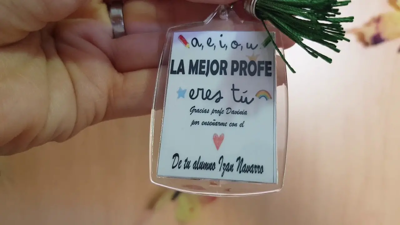 ideas regalo profesora guarderia