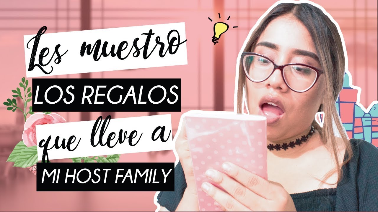 que regalar a tu host family