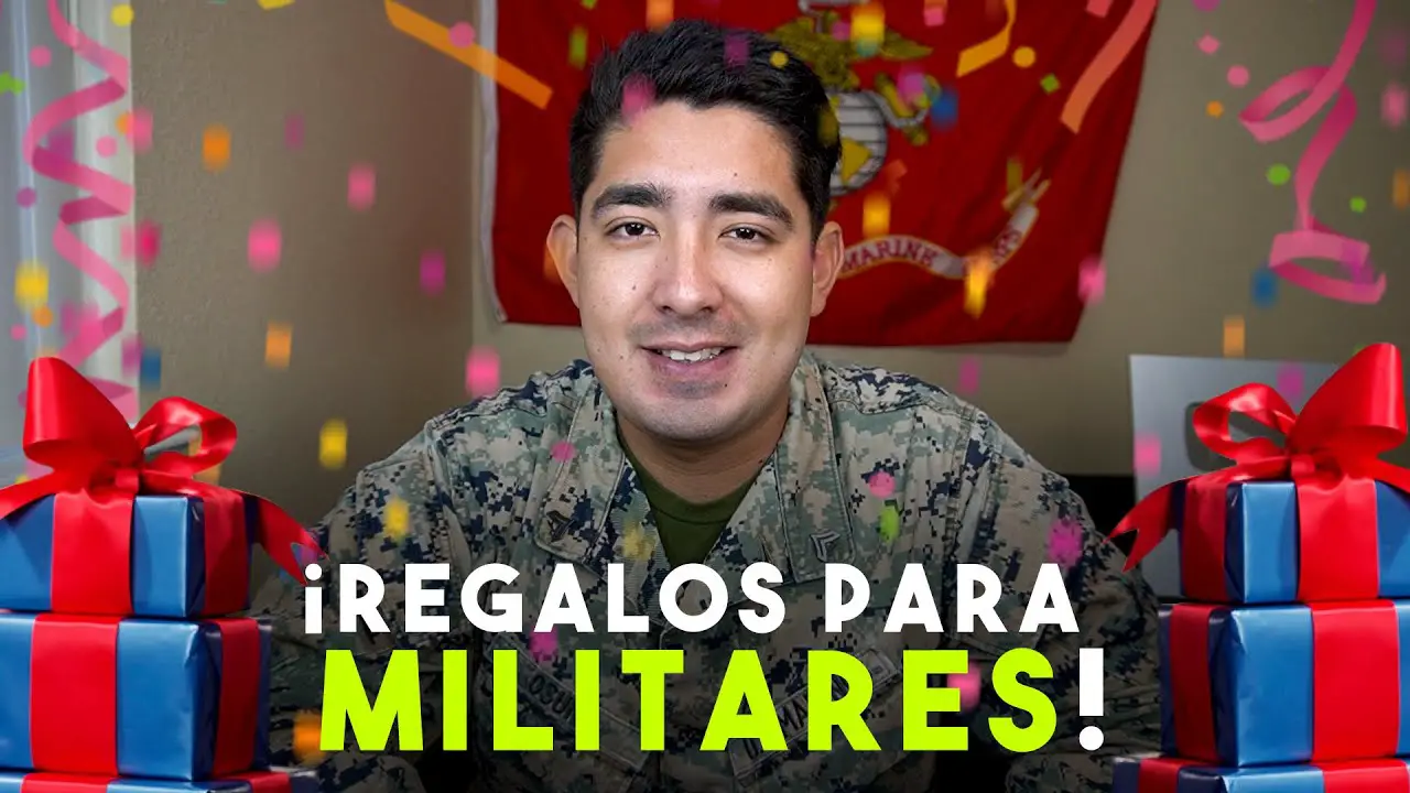 que regalar a un militar