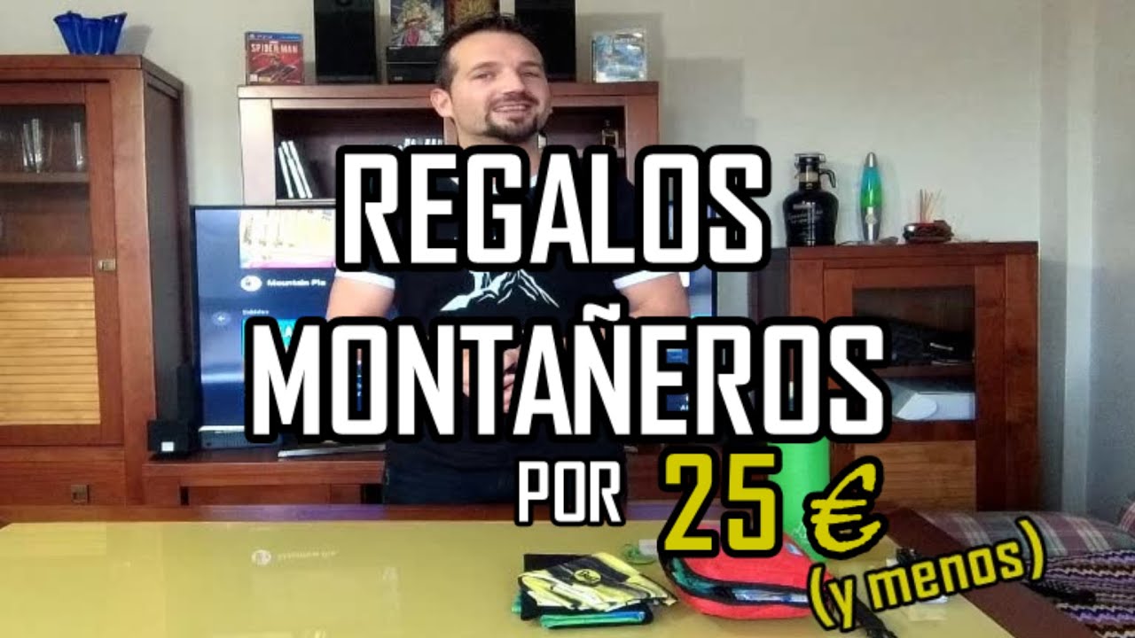 que regalar a un montañero