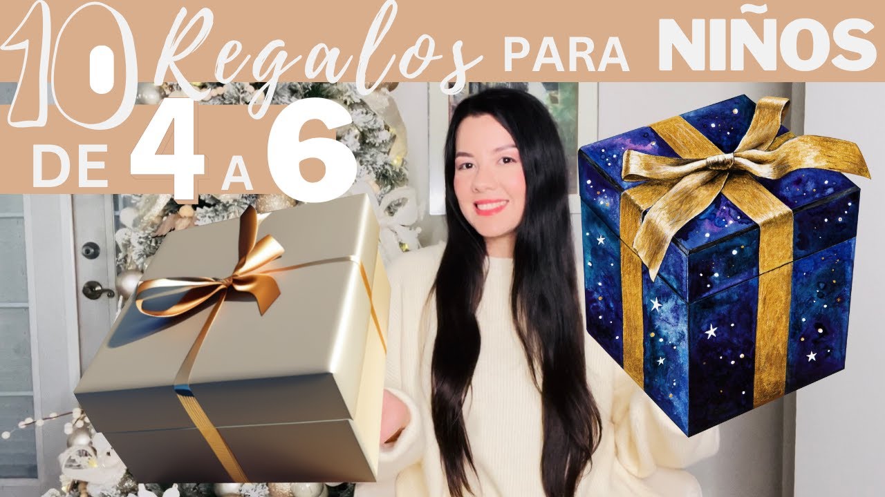 que regalar a un niño de 4 años