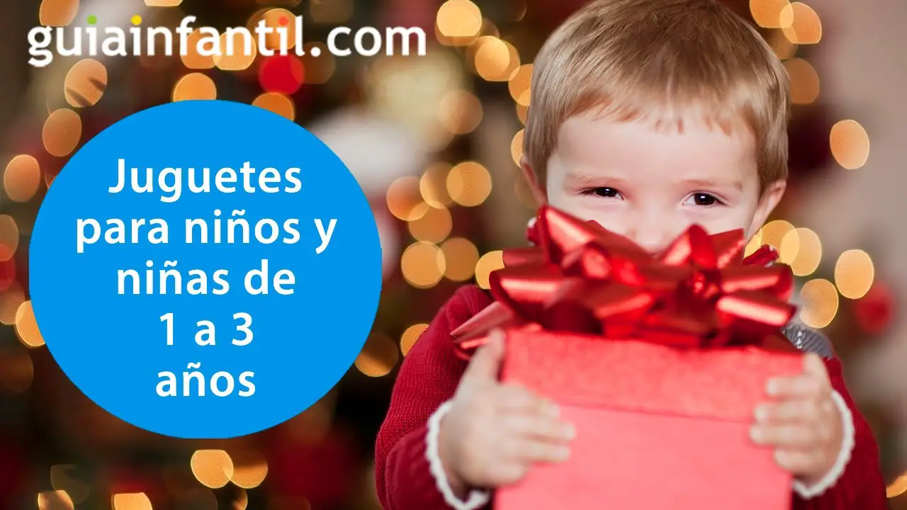 que regalar a un niño de dos años