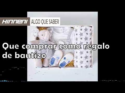 que regalar bautizo