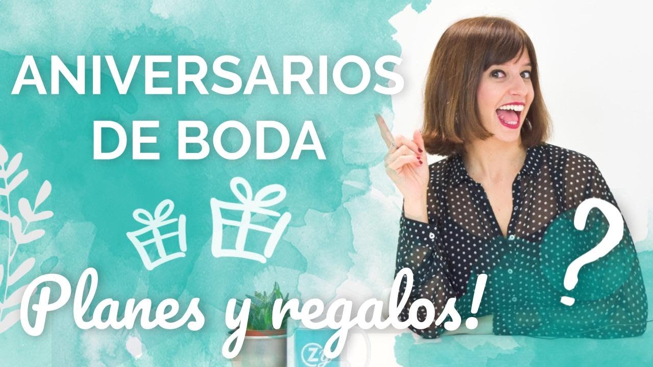 regalos de aniversario de boda