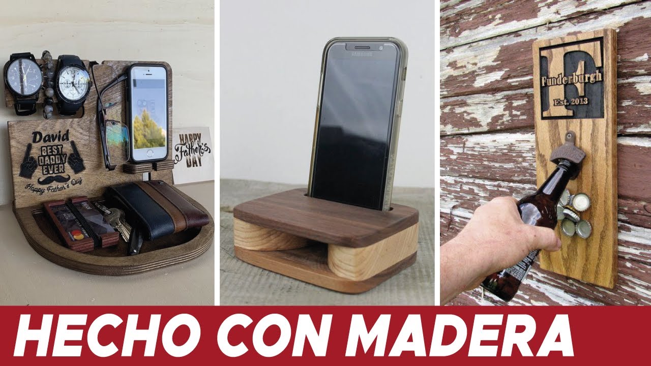 regalos de madera para hombres