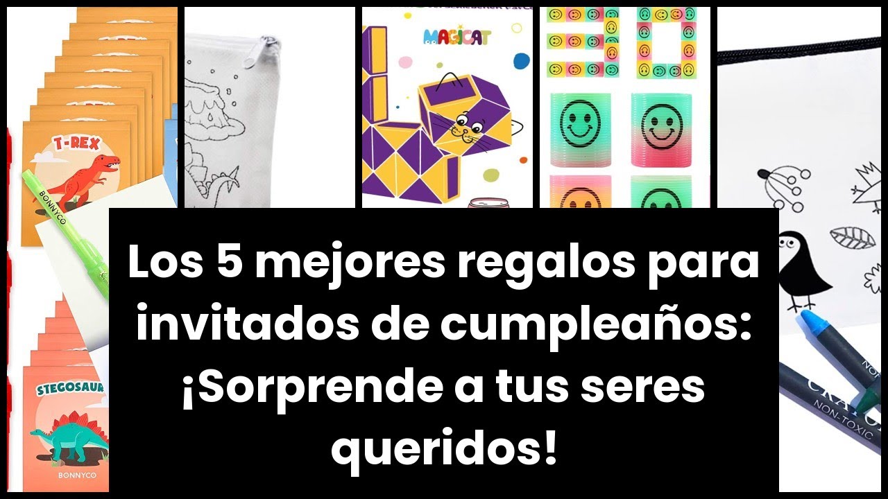 regalos para clase cumpleaños