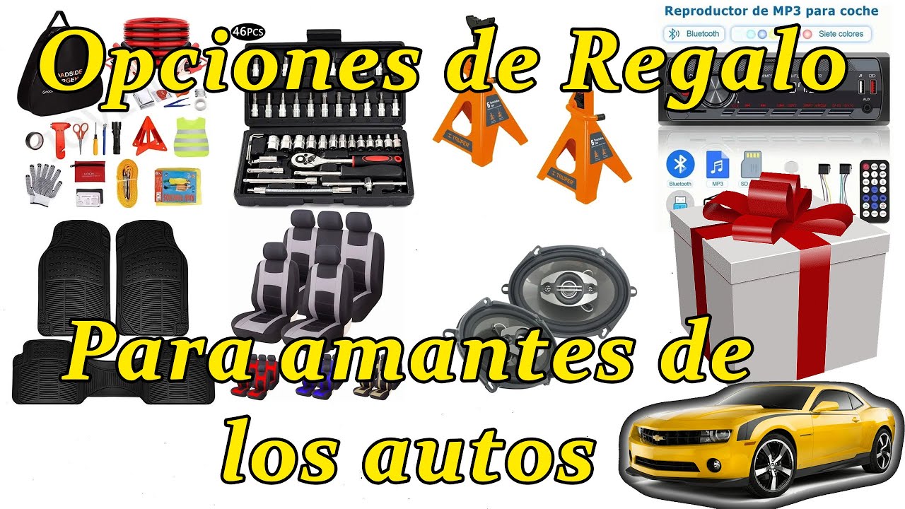 regalos para coche nuevo