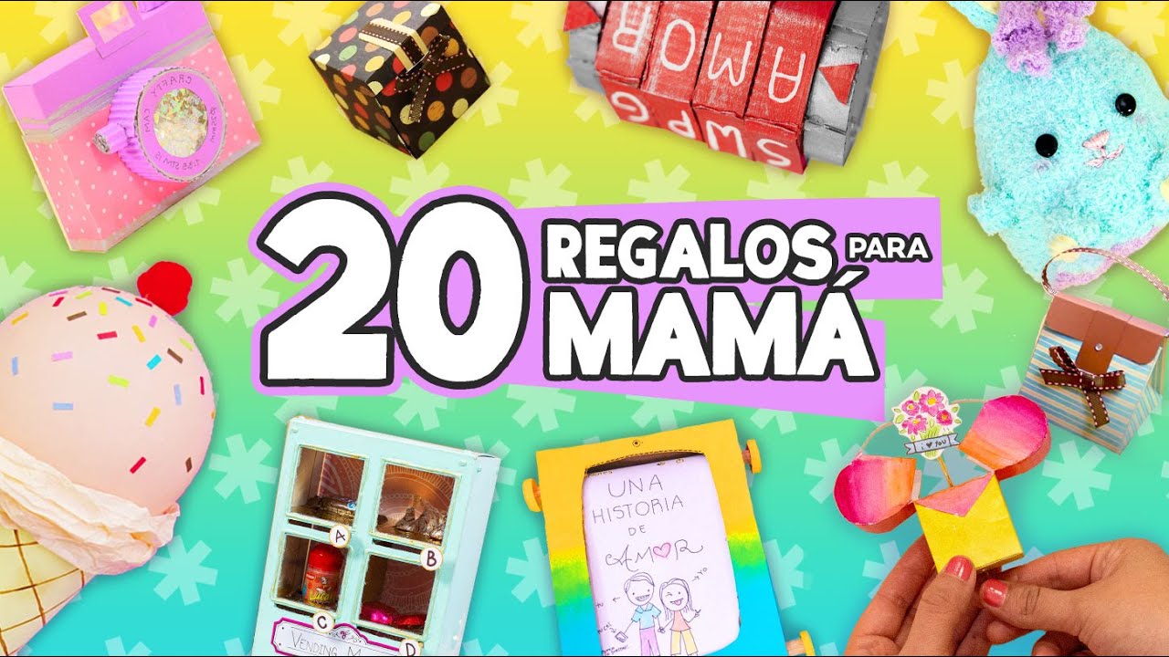 regalos para el cumpleaños de tu madre caseros