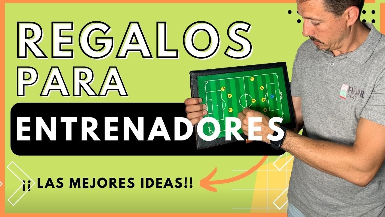 regalos para entrenador de futbol