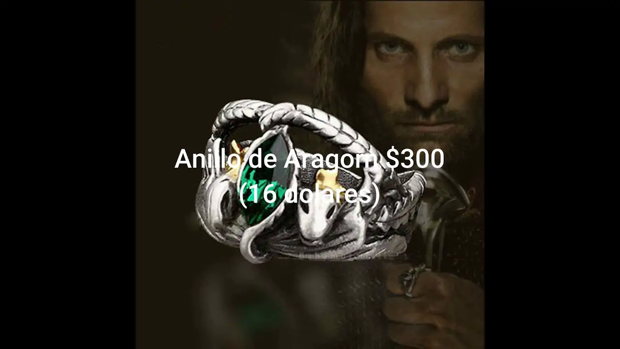 regalos para fans del señor de los anillos