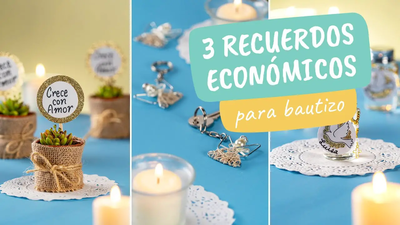 regalos para invitados bautizo baratos