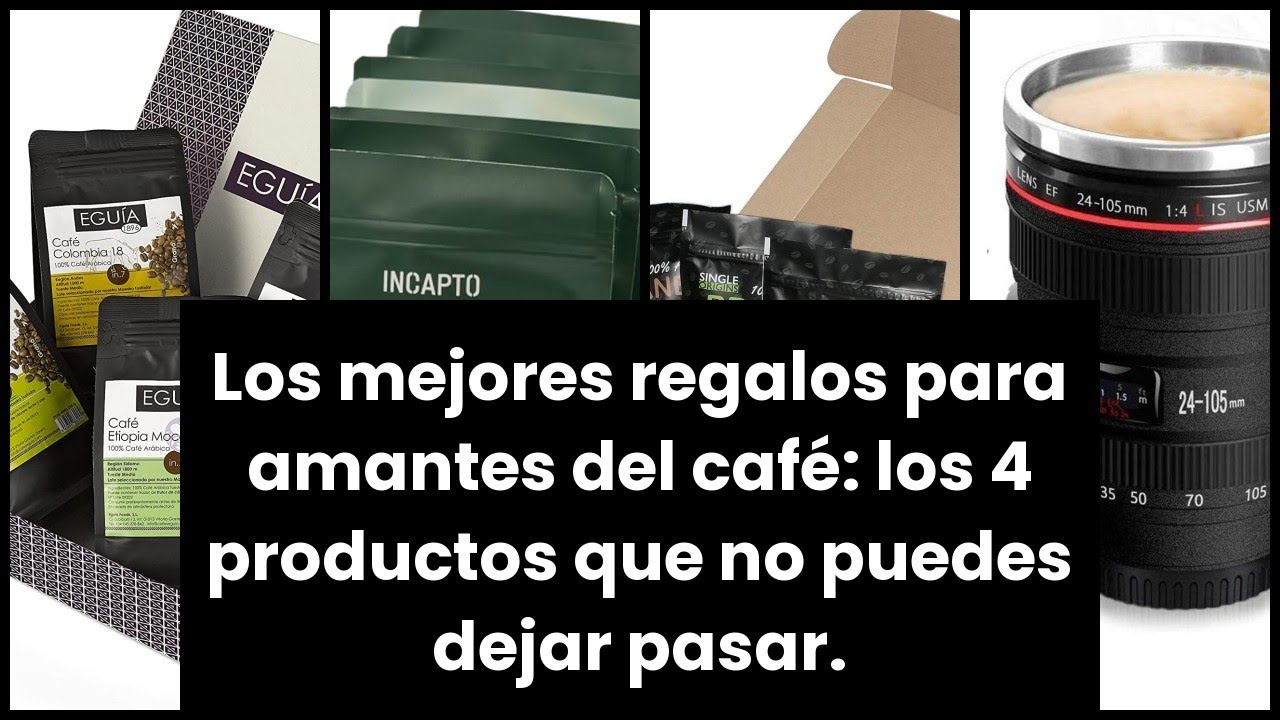 regalos para los amantes del cafe