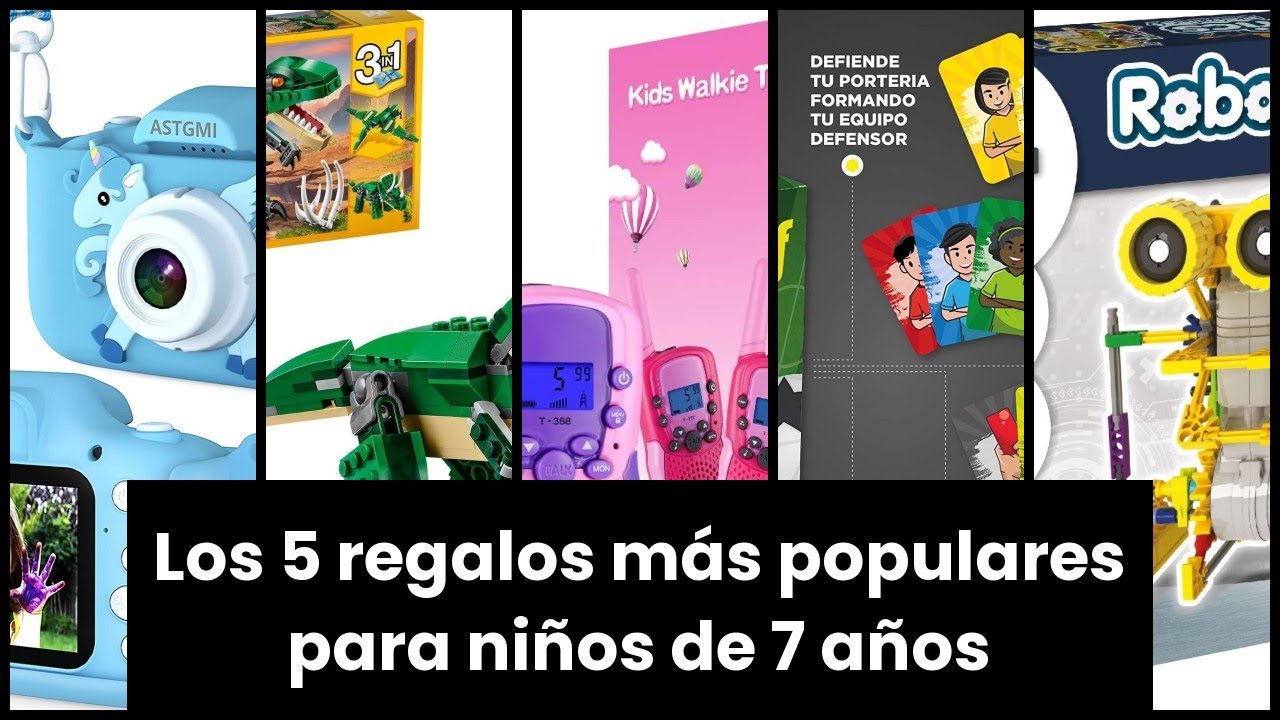 regalos para ninos de 7 anos