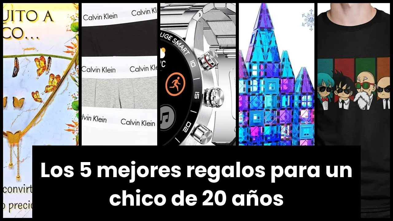 regalos para un chico de 20 años