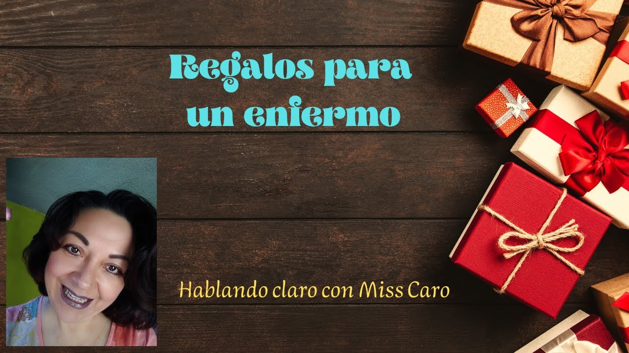 regalos para un enfermo hombre